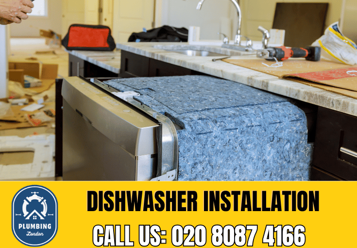 dishwasher installation East Finchley