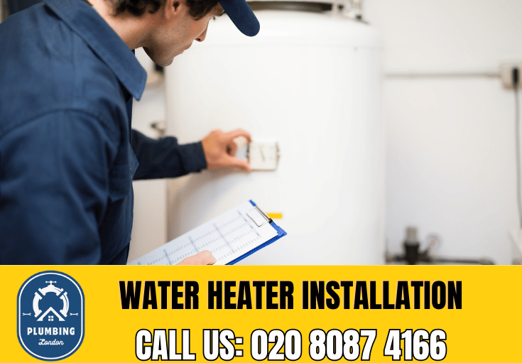 water heater installation East Finchley